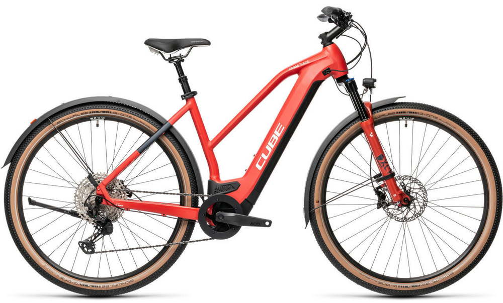 Электровелосипед Cube Cross Hybrid Race 625 Allroad Trapeze (2021)