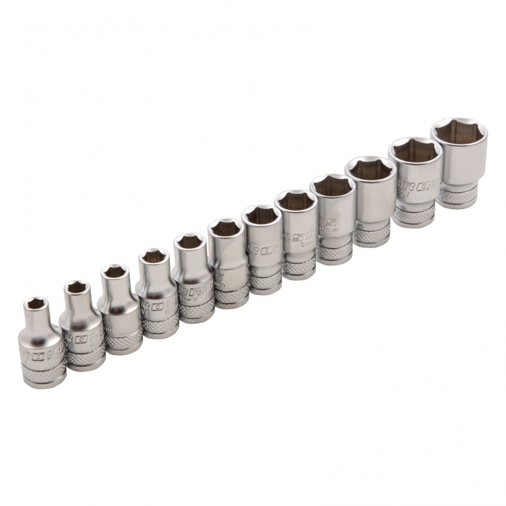 Набор инструментов, 1/4", 1/2", CrV, 120 зубьев, 115 предметов Gross