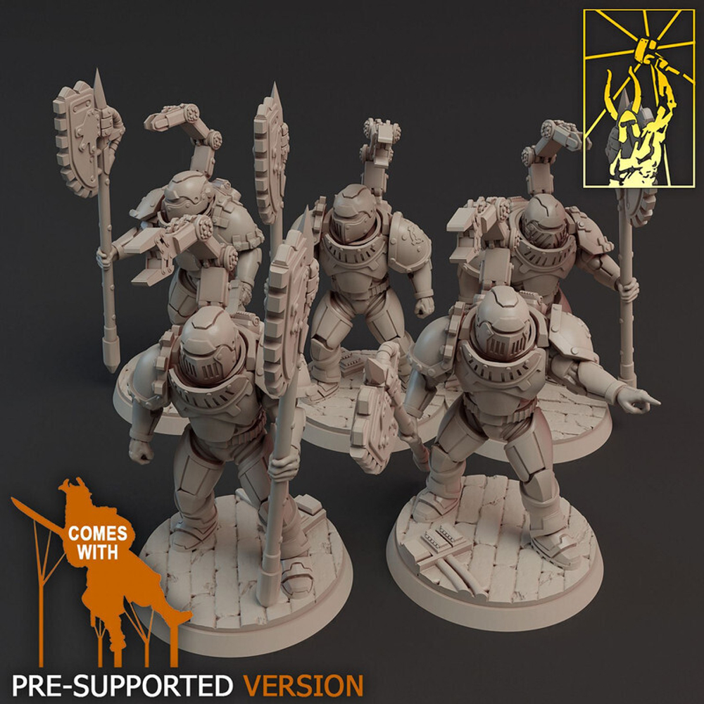Armies of the Imperium Techmarine 1 шт. миниатюра для dnd, днд, pathfinder, фентези, Настольная игра, НРИ, Варгейм, РПГ