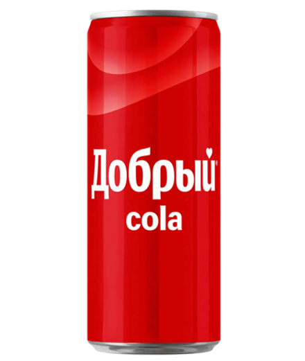 Добрый Кола 0,33 л. банка