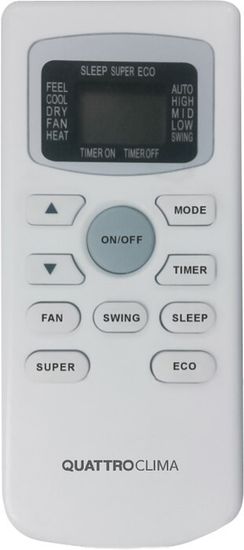 Кондиционер QUATTROCLIMA Monsone QV-M12WBE/QN-M12WBE