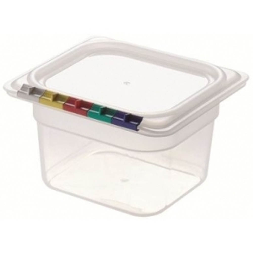 Гастроемкость 1/6 h=100 п/п прозрачная Рс (43261)