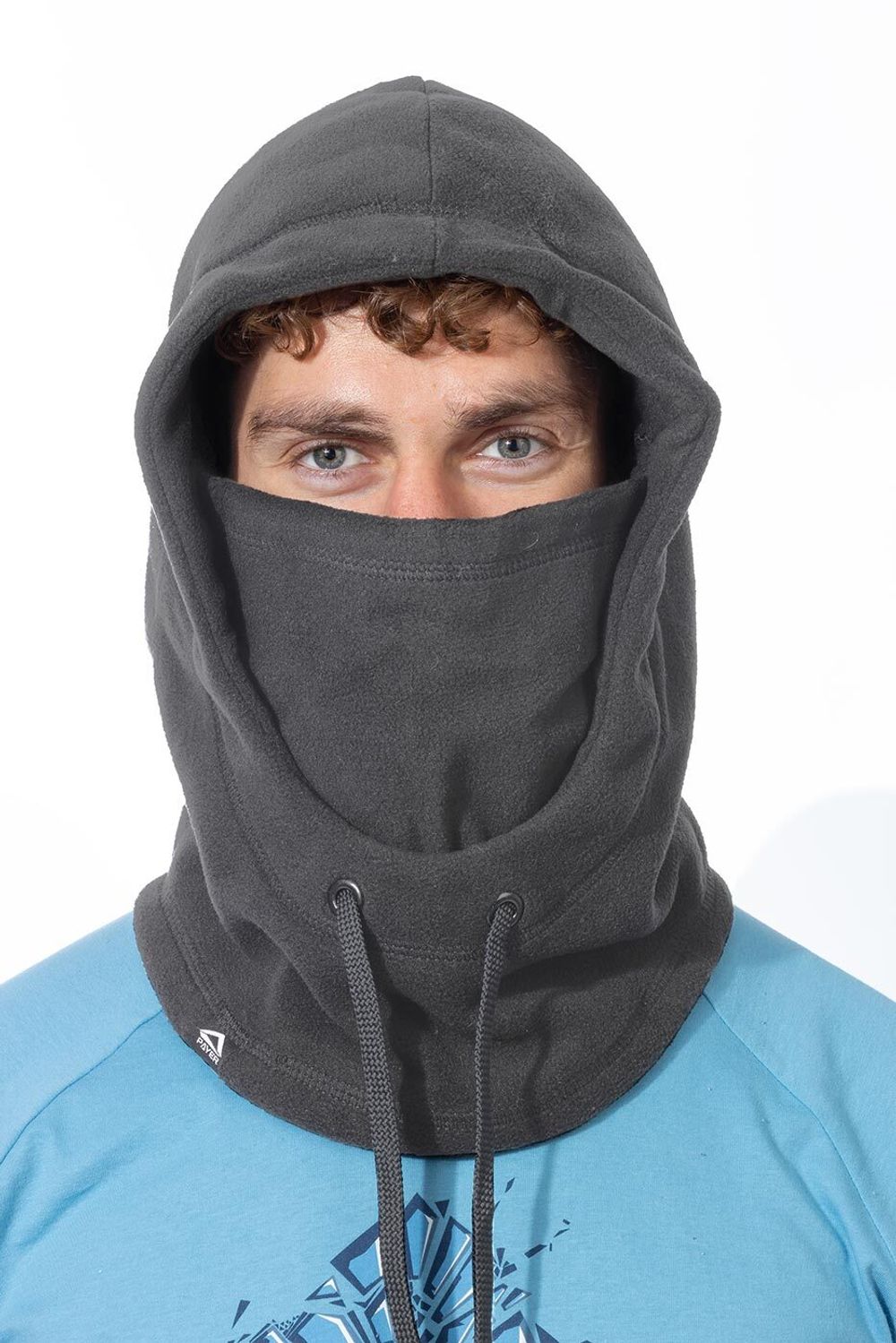 Балаклава-капюшон (флис, графит) Payer, Novatex