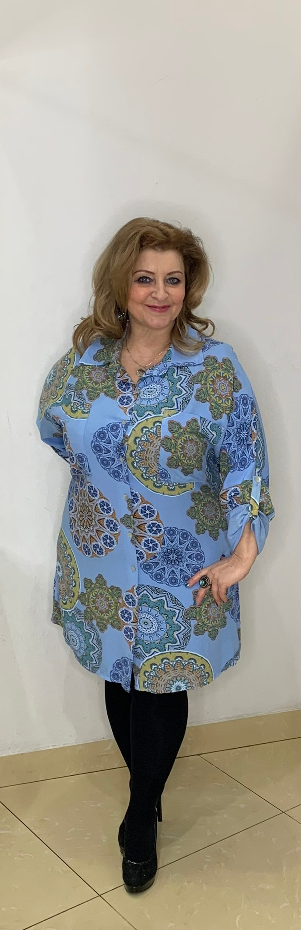 Итальянская рубашка-туника