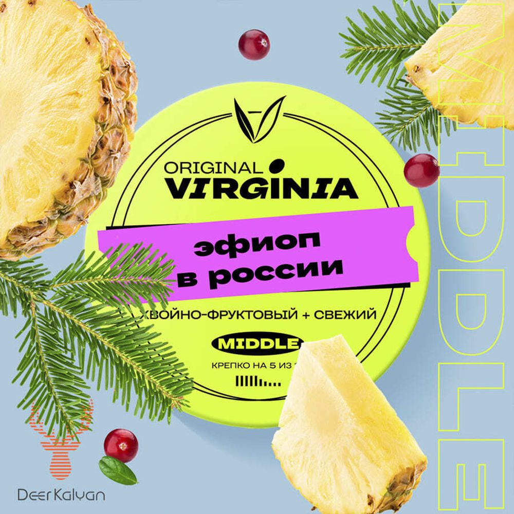 Original Virginia Middle &quot;Эфиоп в России&quot; 25 гр.