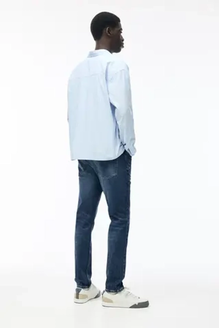 PULL&BEAR ДЖИНСЫ, МОРСКОЙ СИНИЙ