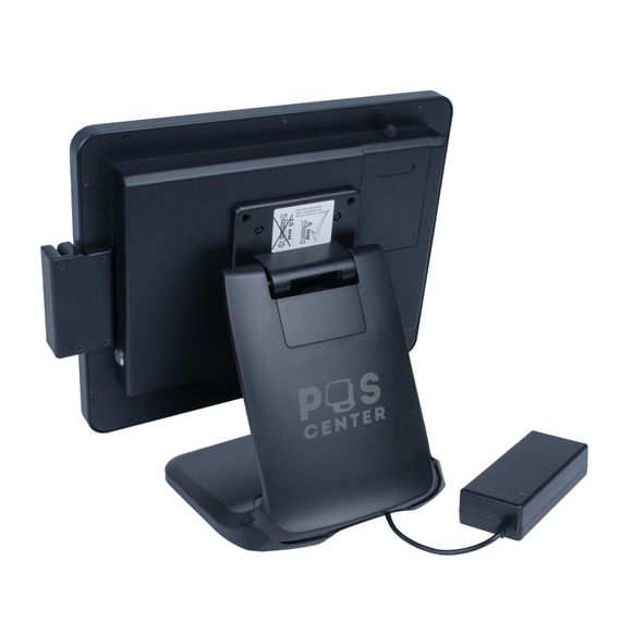 Сенсорный моноблок POScenter POS90ES Pro (15&quot;, PCAP, N100, RAM 8Gb, SSD 2.5&quot; 128Gb, MSR) стенд 101, 90W, Windows 10 IOT
