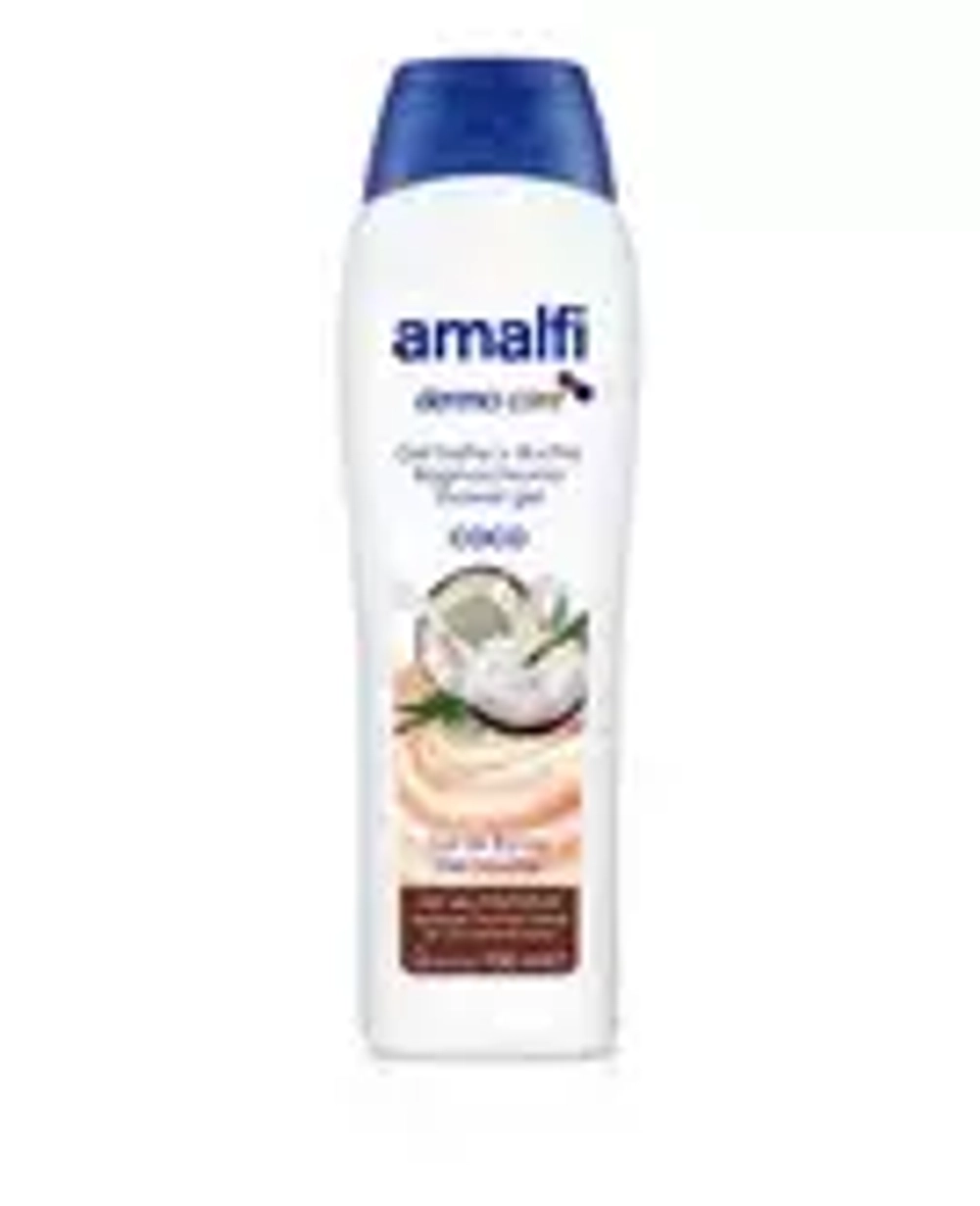 AMALFI 750мл Гель для ванн и душа COCUNUT MILK/КОКОСОВОЕ МОЛОКО*16 белый