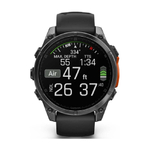 Умные часы Garmin Fenix 8 47 мм AMOLED 1.4" Wi-Fi темно-серый