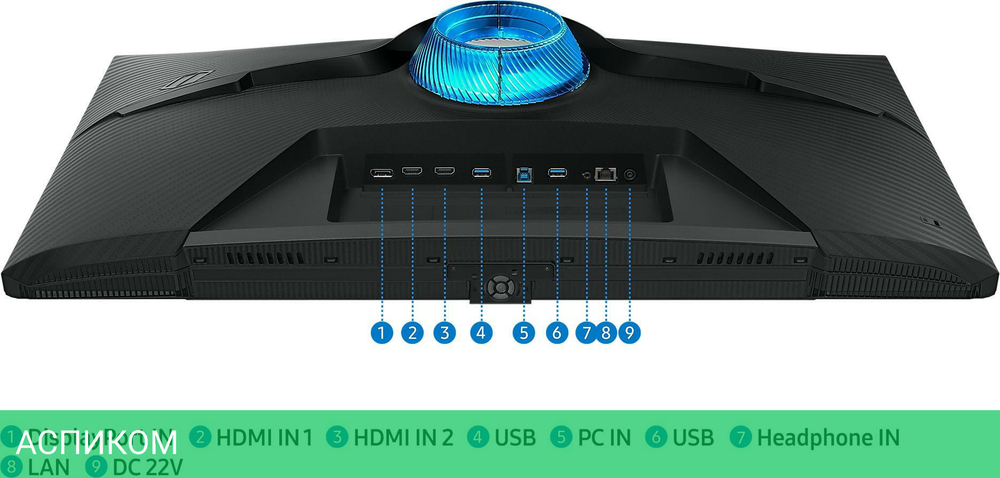 Монитор Samsung 32" Odyssey G7 S32BG700EI
