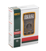 Мультиметр Fit 80623, 0,1 мВ-600 В, 0,1 В-600 В, 1 мкА-10 А, 0,1 Ом-2 МОм