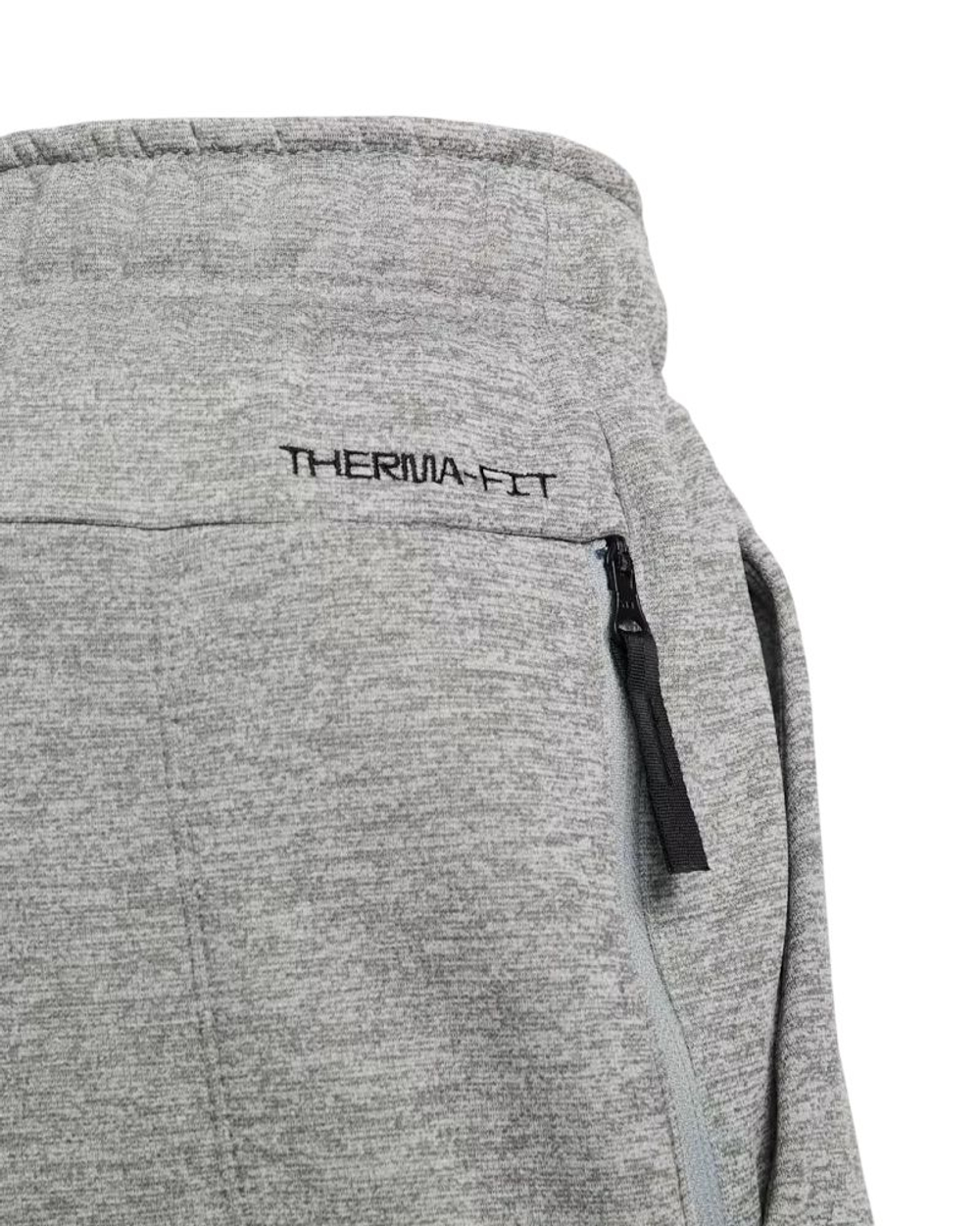 Мужские теннисные штаны Nike Therma-FIT Open Hem Fitness - dark grey heather/particle grey/black