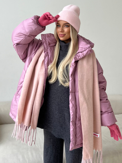 Пуховик Marshmallow розовый