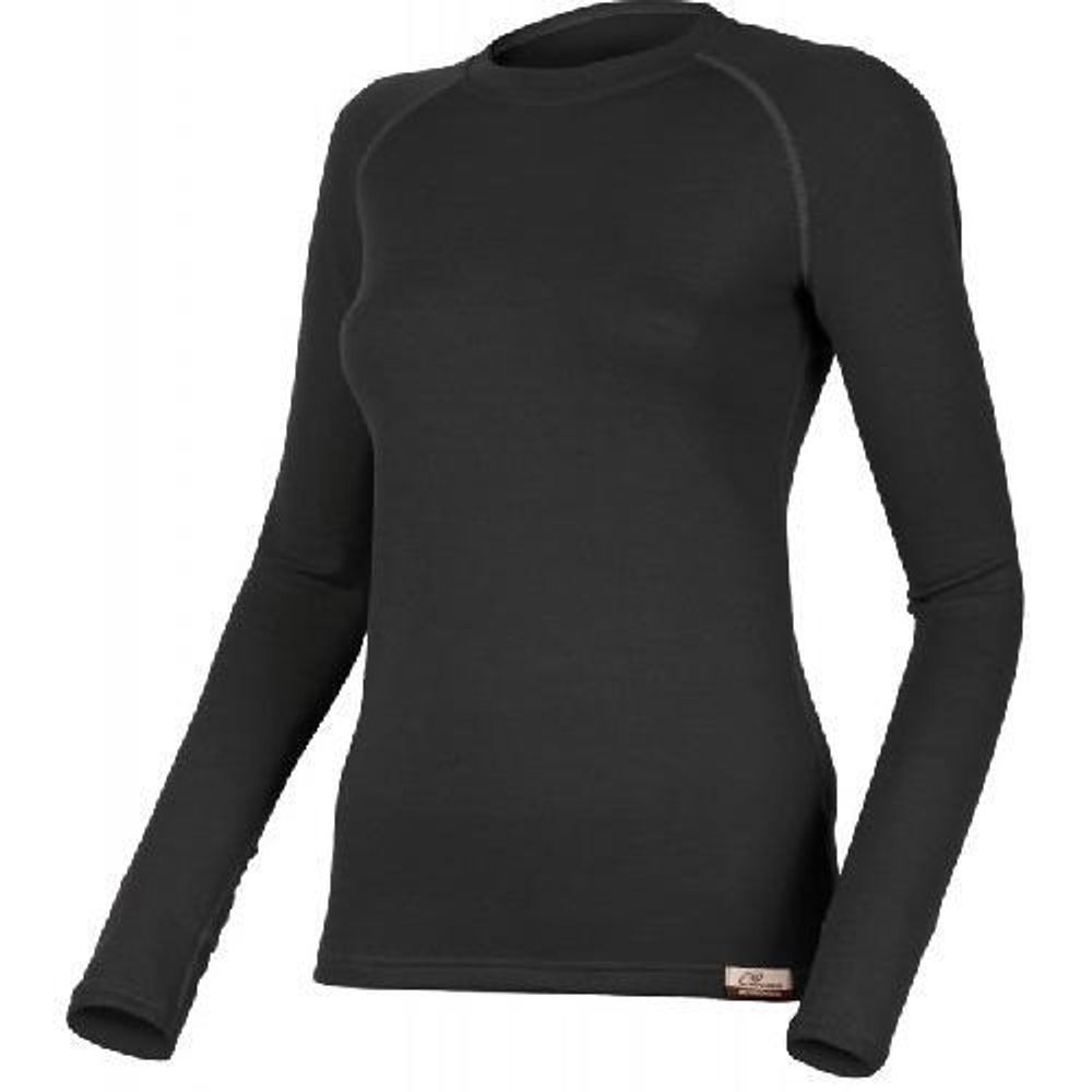 Футболка  женская LENA/ дл. рукав/ шерсть 260/ черный/ L, LENA9090L