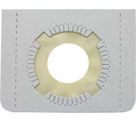 OZONE Универсальные синтетические пылесборники, диаметр фланца 59-70 мм, до 72 л, 3 шт.
