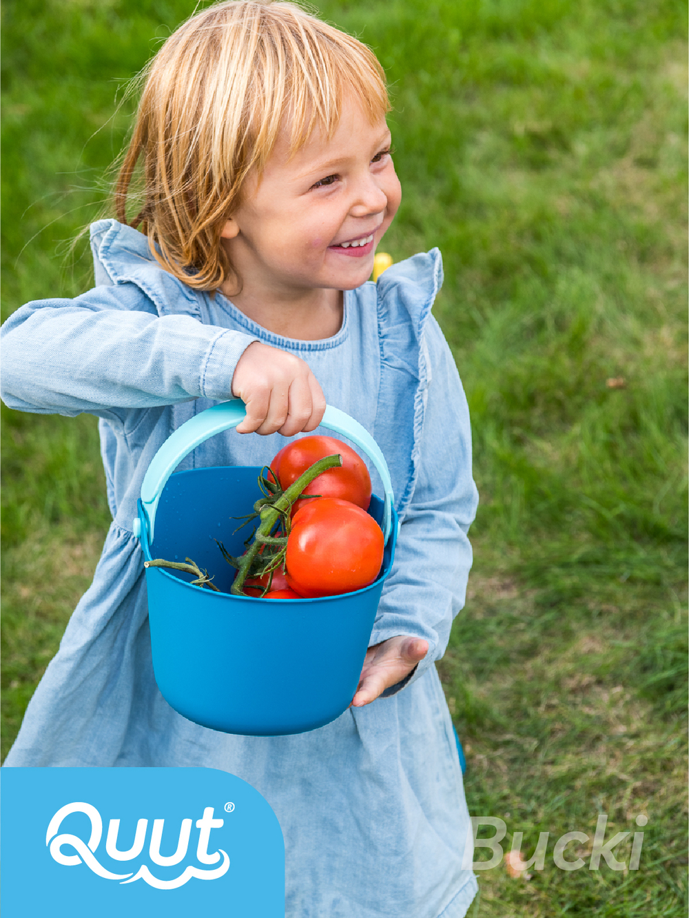 Ведёрко с ситом Quut Bucki