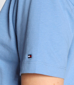 футболка tonal Tommy Hilfiger - голубой(WW0WW37562)