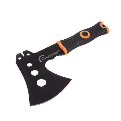 Туристический топор PF-АT-09 Следопыт, цвет красно-оранжево-черный