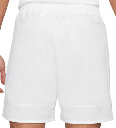 Мужские теннисные шорты Nike Dri-Fit Advantage Short 7in M - white/black