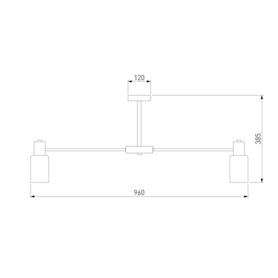 Потолочная люстра Eurosvet Vegga 70160/12 латунь Smart