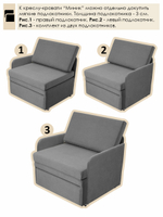 Кресло-кровать "Миник" 80 см