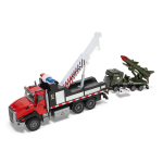 Автовоз 19*8*5,5см. + военная машинка, в ассорт. коробка W2213-19