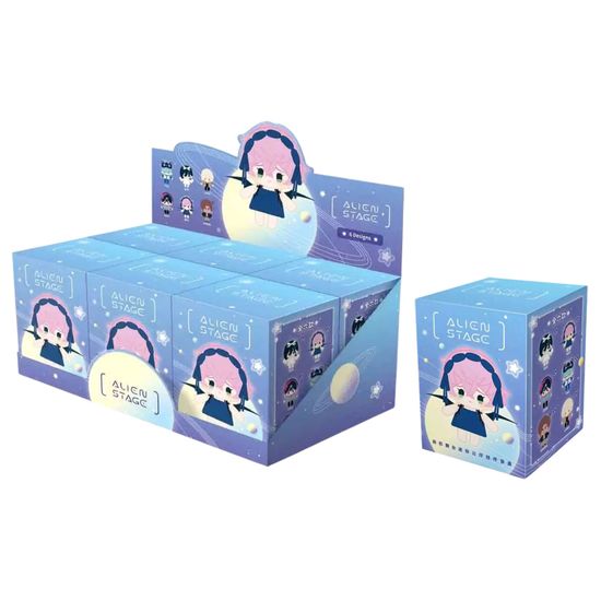 Брелки плюшевые Alien Stage Mini doll series / Брелок плюшевый по мотивам музыкального аниме "Alien Stage" случайный