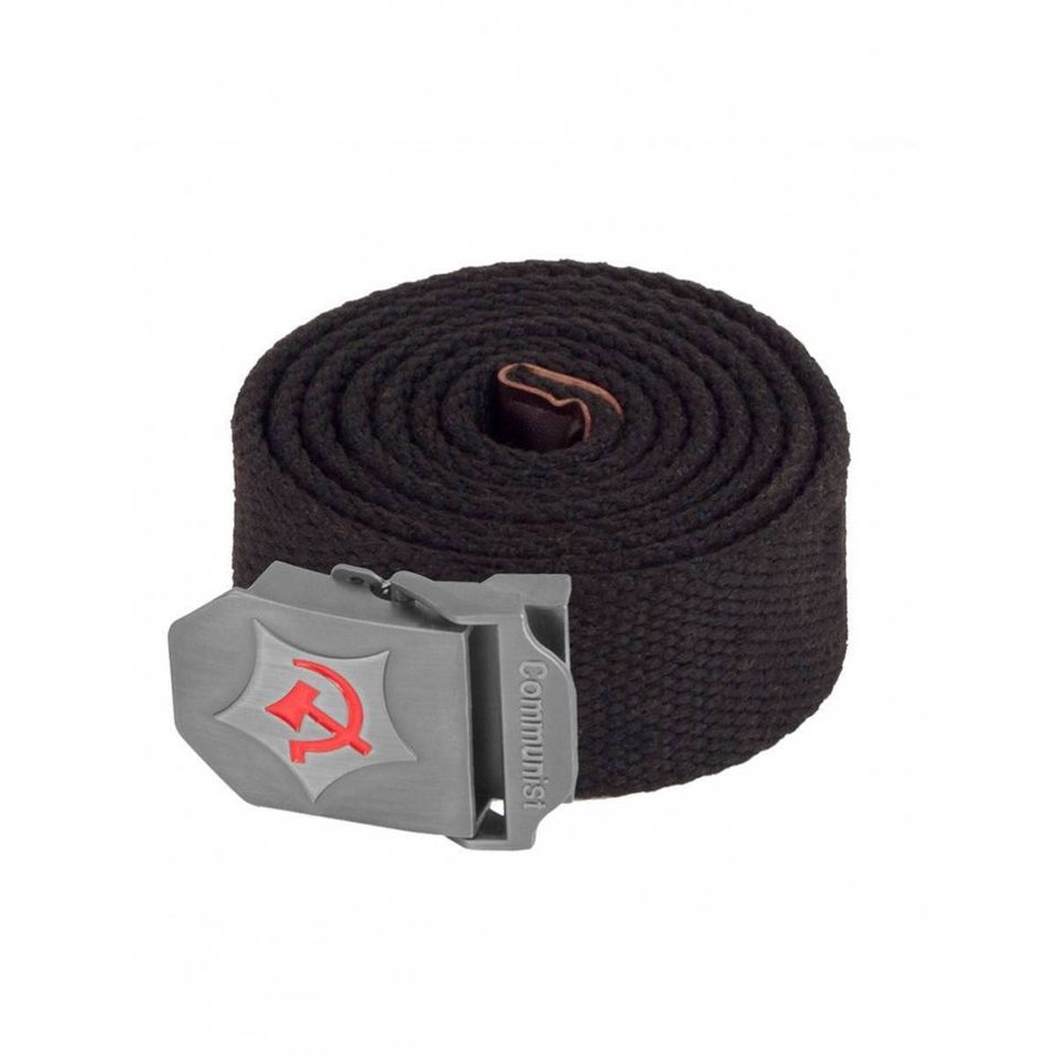 Ремень ARMY OPERATOR BELT пряжка СССР (черный)