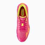 Кроссовки волейбольные Mizuno Wave Lightning Elite pink tetra/fortune yellow/ligh