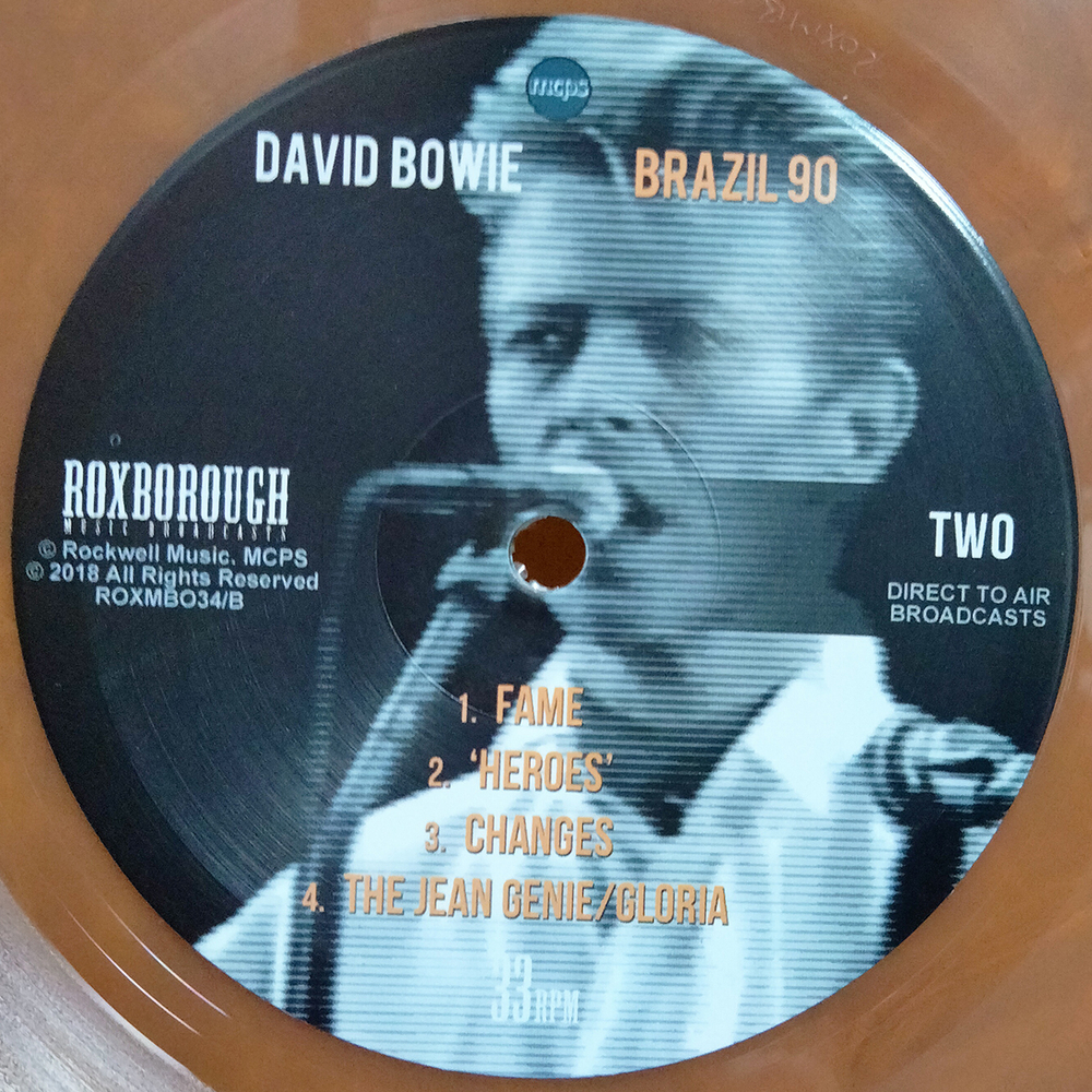 David Bowie / Brazil 90 (Limited Edition)(Coloured Vinyl)(LP)