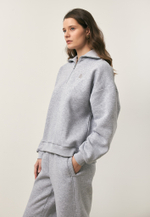 Свитшот из футера утепленный