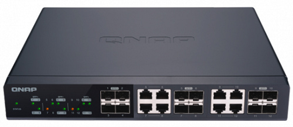 Коммутатор управляемый QNAP QSW-M1208-8C