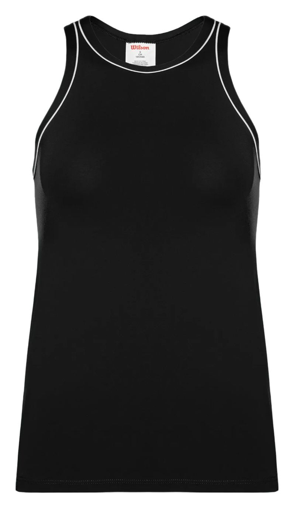 Женский топ теннисный Wilson Team Tank Top - черный