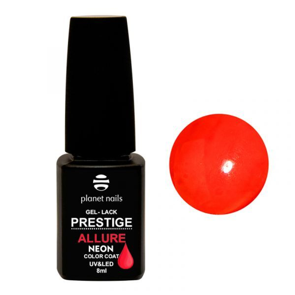 Planet Nails Гель-лак "PRESTIGE ALLURE" Neon Collection - 689, 8 мл