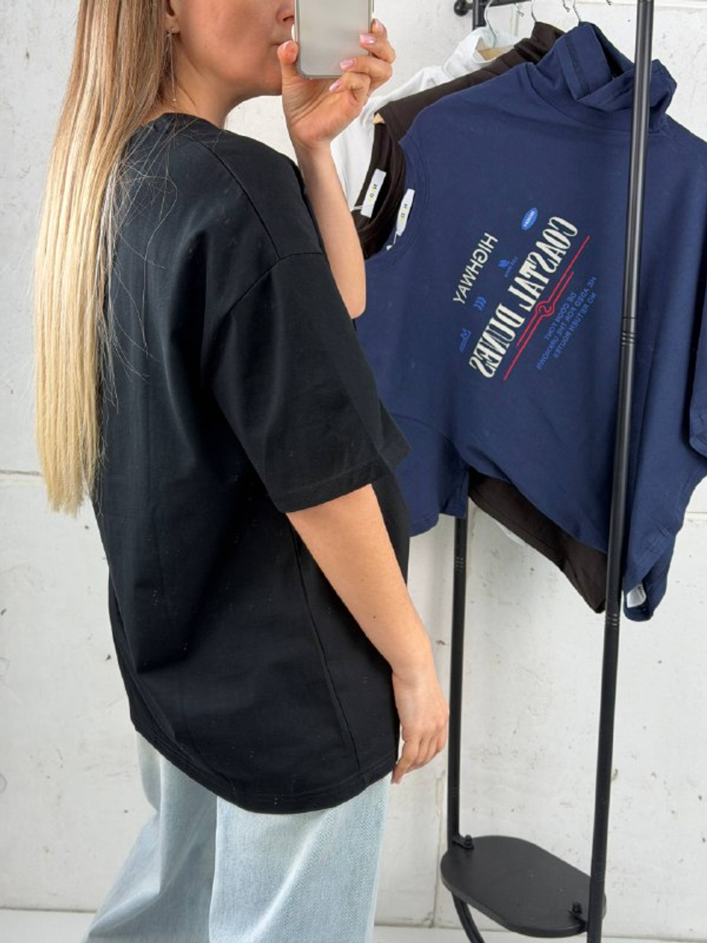 Футболка женская артикул 703 цвет "чёрный"