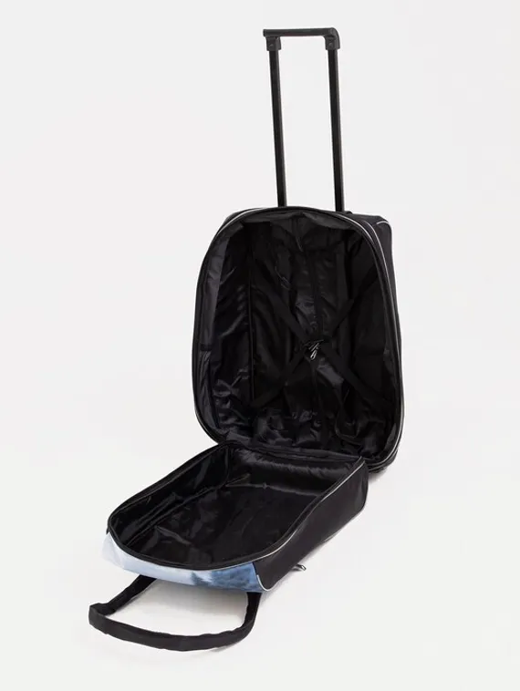 Чемодан на молнии 19&quot;, дорожная сумка, цвет чёрный