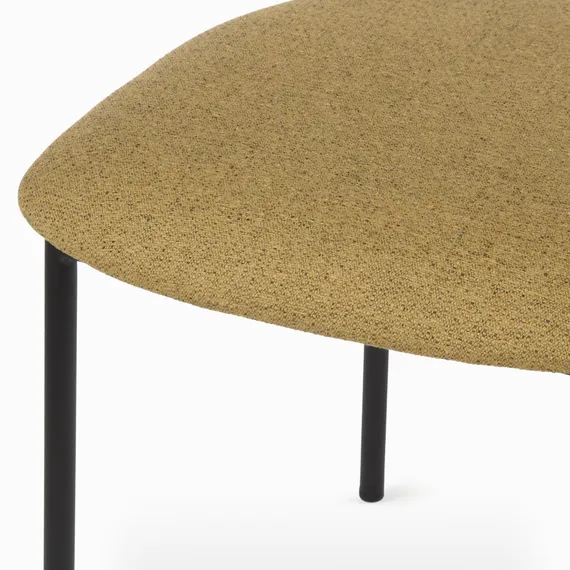 Стул с подлокотниками Baco горчичный