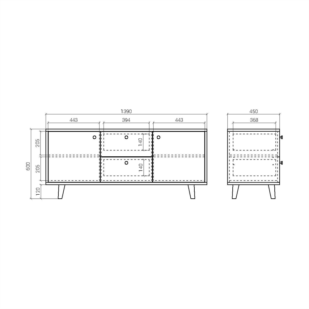 Тумба под ТВ TW043