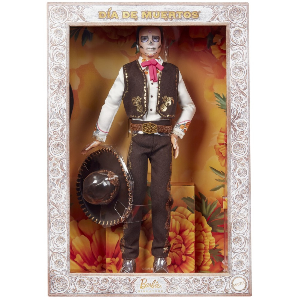 Barbie Signature - Коллекционная кукла KEN Dia De Muertos 2025 JBJ06