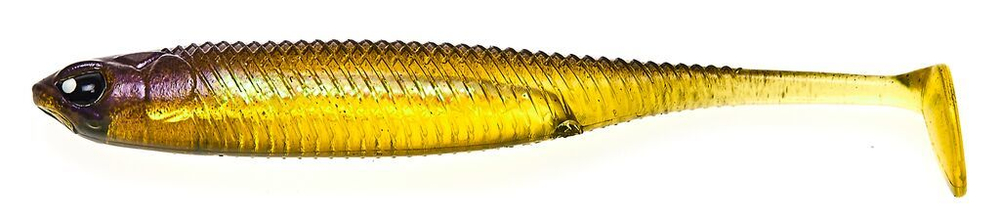 Виброхвост LJ 3D Series Makora Shad Tail 3.0in (7,6см), цвет 004, 7 шт.