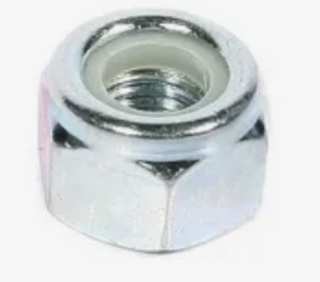 Гайка  8х1.25 с нейлоновым кольцом РЗИ (уп25/50шт)