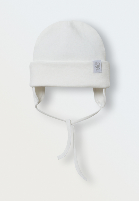 Шапочка из рибаны (экрю)