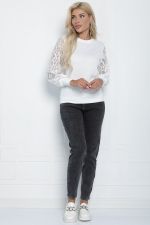 Джемпер трикотажный Арабелла (белый) Б14424-5М LT Collection