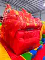 Коммерческий надувной батут «Змей Горыныч» 8,5*7*6 м