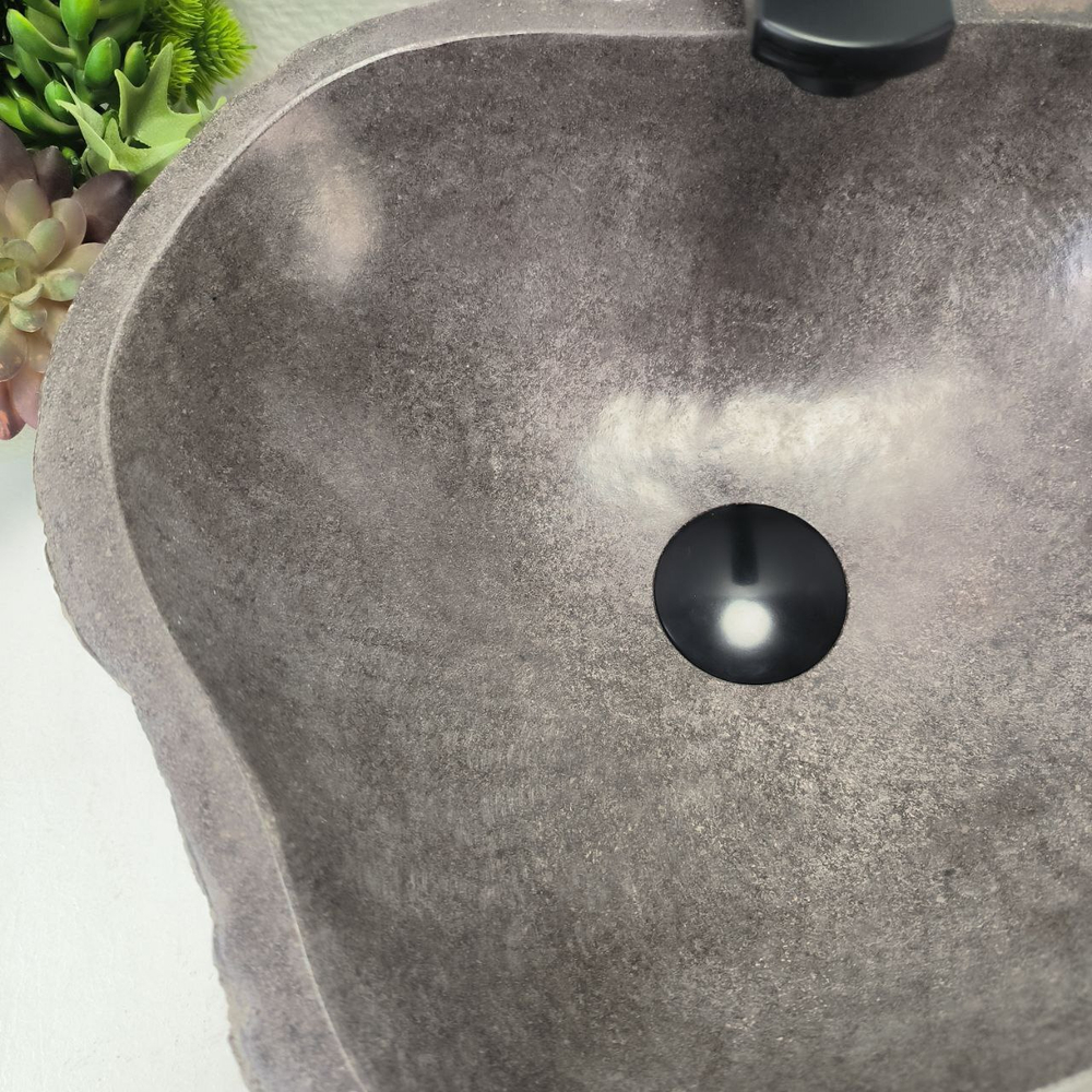 Раковина из речного камня RS-63884 (42*35*15) 0120