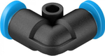 Фитинг цанговый угловой, прямой Festo QSML-4-100 (комплект 100 шт)