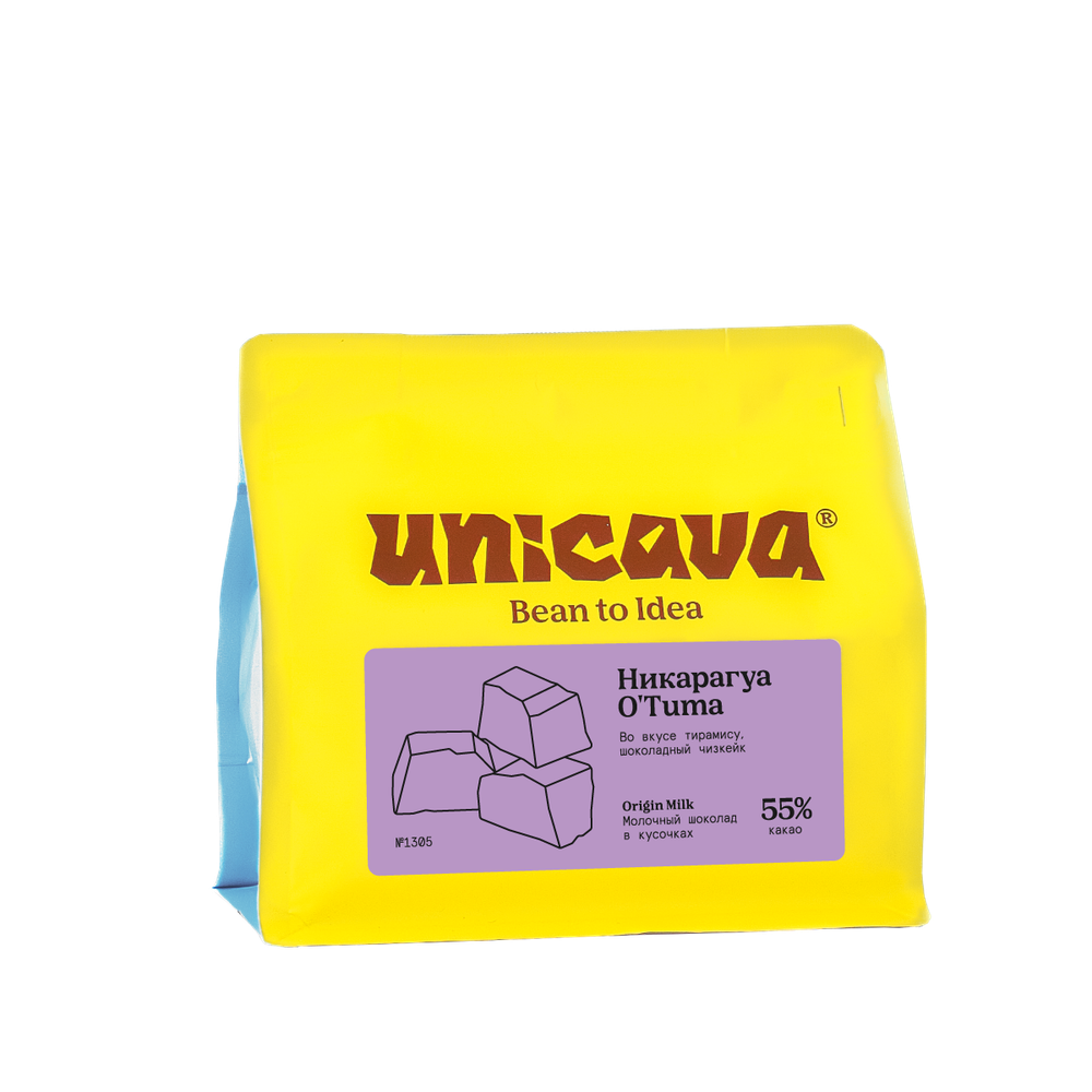 Никарагуа O'Tuma, молочный шоколад 55 %