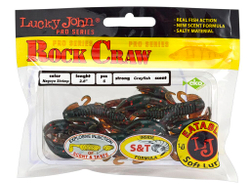 Твистеры съедобные LJ Pro Series ROCK CRAW 2.8in (07.20)/085 6шт.
