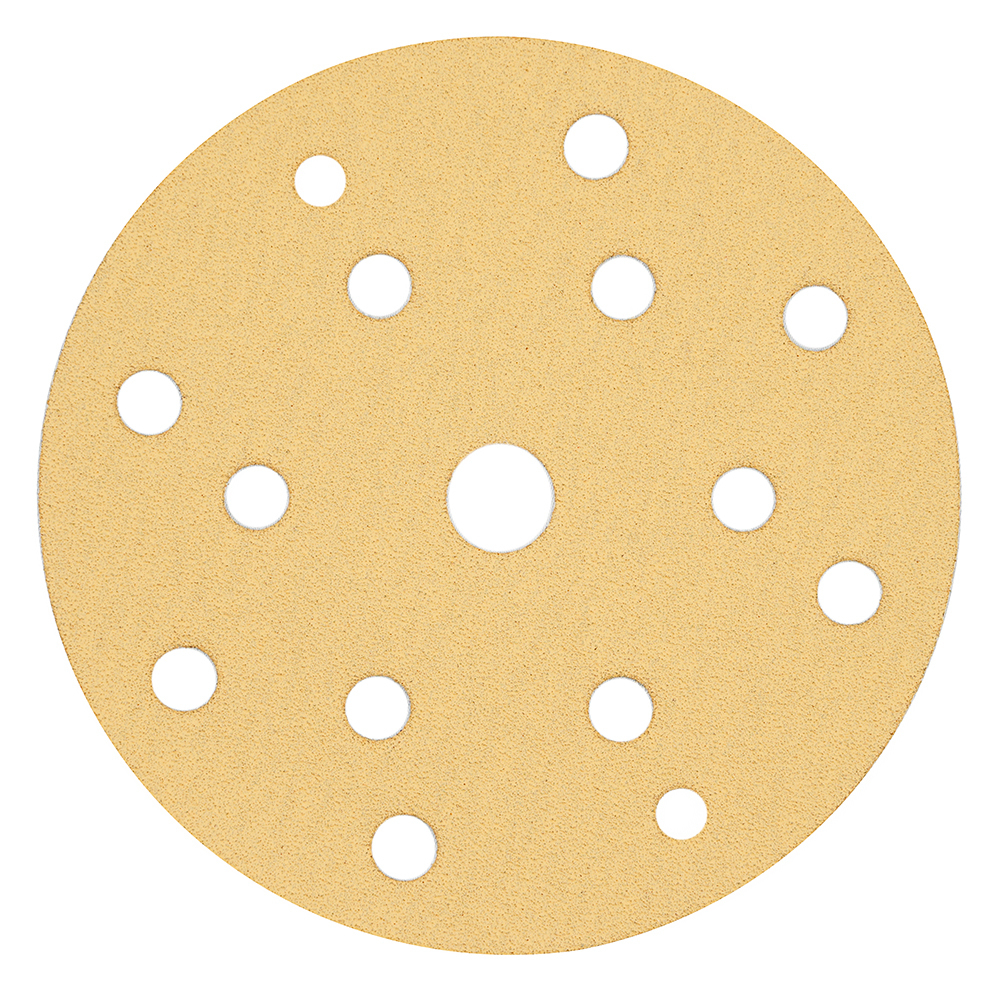 Schtaer 255Abrasive paper, Ø150 мм, Р100, 15 отверстий (набор 10 шт.)