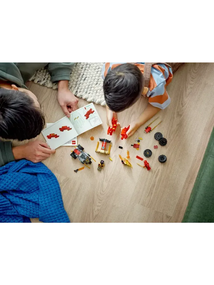 Конструктор Ninjago 71789 Кай и Рас: Битва